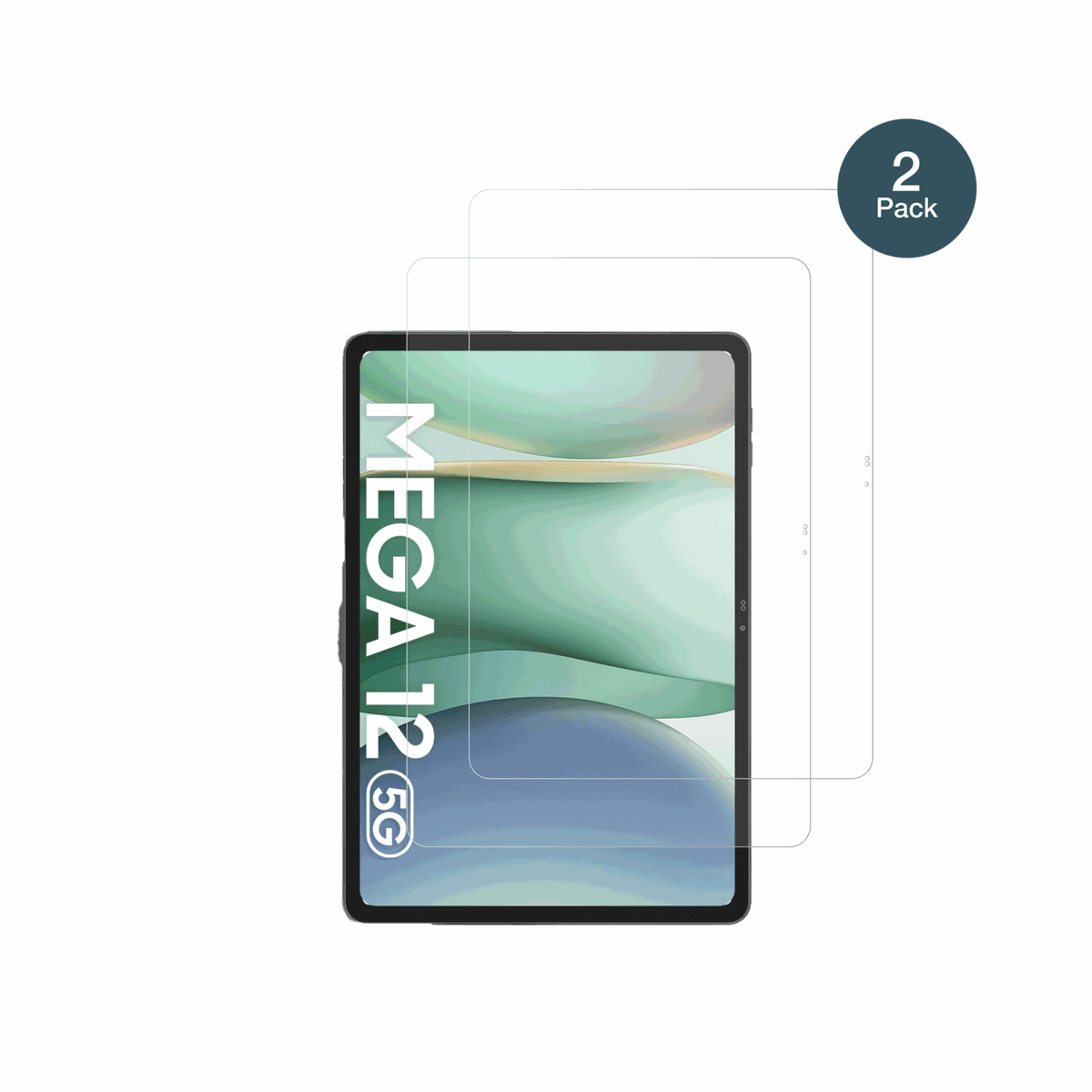 BlackviewMega 12 mit aufgebrachter dipos Panzerfolie, die lästige Fingerabdrücke minimiert