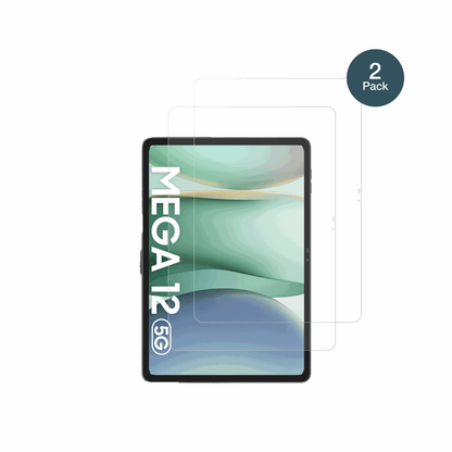 BlackviewMega 12 mit aufgebrachter dipos Panzerfolie, die lästige Fingerabdrücke minimiert