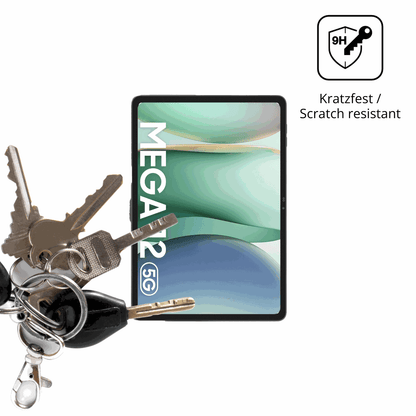 dipos Displayschutz für Blackview Mega 12, mattierte Oberfläche, robuste Festigkeit und perfekte Passform
