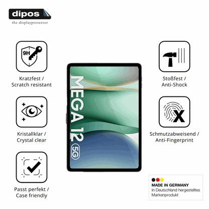 Displayschutz hergestellt in Deutschland, höchste Qualität made in Germany