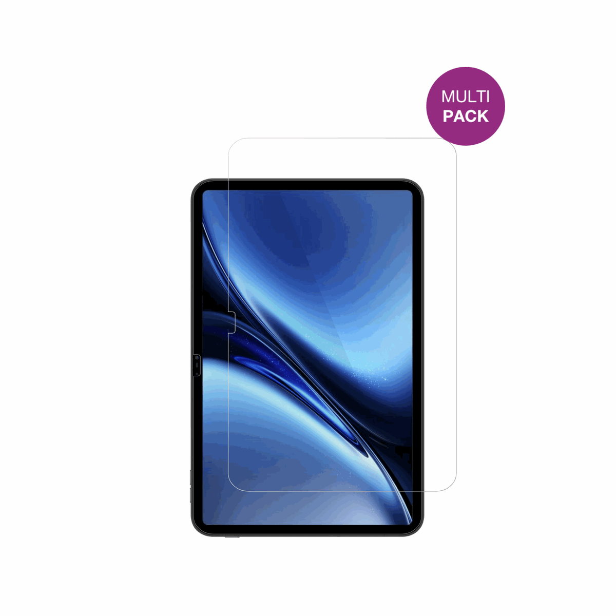 BlackviewOscal Pad 200 mit aufgebrachter dipos Displayschutzfolie, glasklare Darstellung ohne Einschränkungen