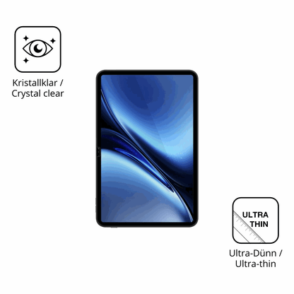 Dünne und klare Folie passend zugeschnitten für Blackview Oscal Pad 200