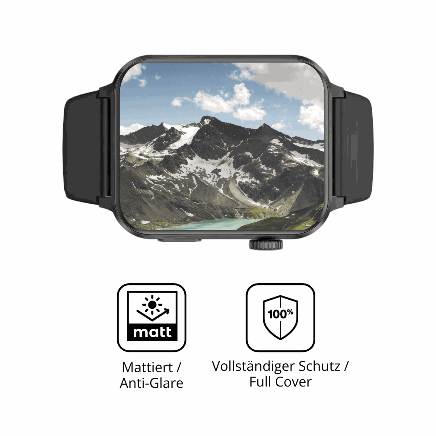 Flexible TPU-Folie passend zugeschnitten für Blackview R30 Max, vollständige Abdeckung