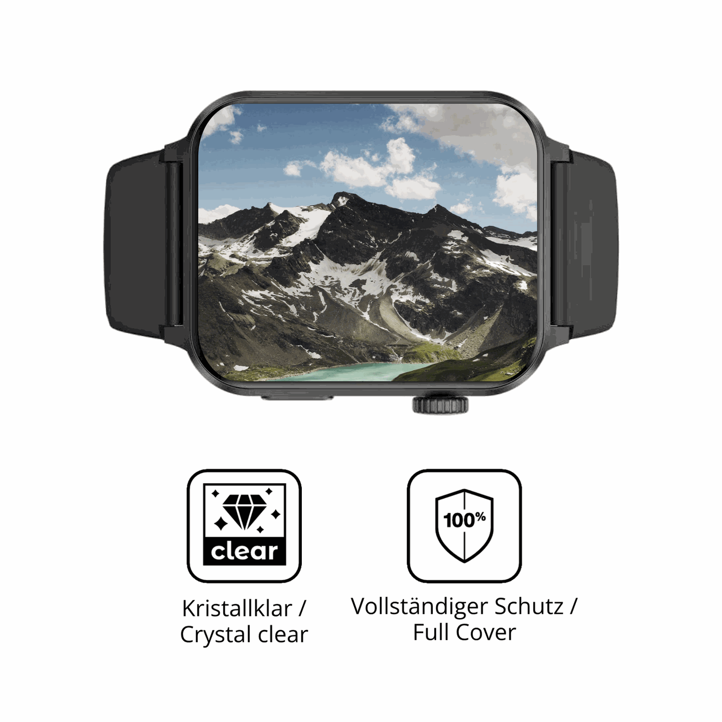 Dünne und klare Folie passend zugeschnitten für Blackview R30 Max
