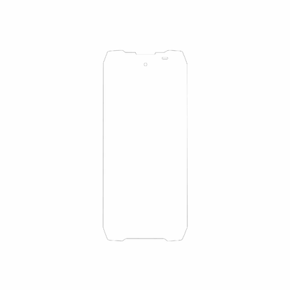 dipos Displayschutz für Blackview Rock 2, mattierte Oberfläche, geringe Dicke und perfekte Passform