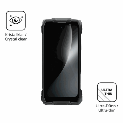 Dünne und klare Folie passend zugeschnitten für Blackview Rock 2