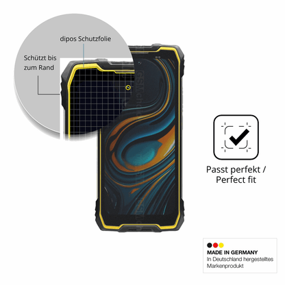 Schutz gegen Kratzer auf dem Blackview Rock 2 Pro Glas durch Schlüssel oder Ähnliches