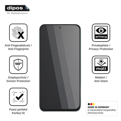 Blickschutzfolie für Aiplus AI+ Nova 2 Power matt Schutzfolie Privacy