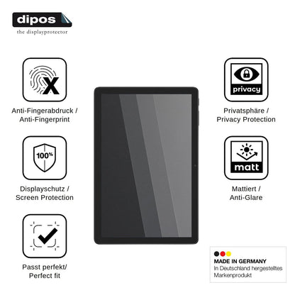 Blickschutzfolie für Alldocube iPlay 80 SE matt Schutzfolie Privacy
