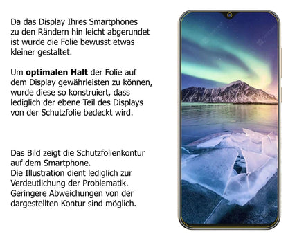 dipos Displayschutz für Cubot X20 Pro, mattierte Oberfläche, robuste Festigkeit und perfekte Passform