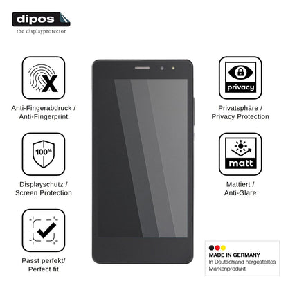 Blickschutzfolie für Nomi i502 Drive matt Schutzfolie Privacy
