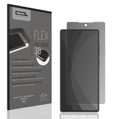 Blickschutzfolie von dipos passend für BLKE S B25, 100% Displayabdeckung und blasenfreie Montage