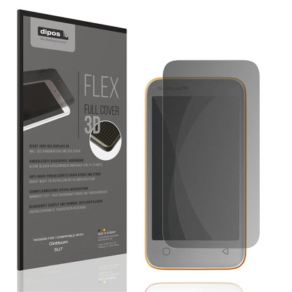 Blickschutzfolie von dipos passend für Globluum SU7, 100% Displayabdeckung und blasenfreie Montage