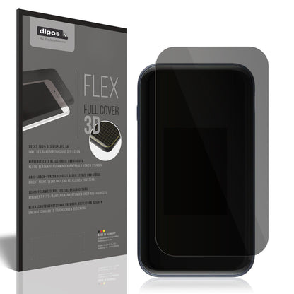 Blickschutzfolie von dipos passend für ZTE MU5002, 100% Displayabdeckung und blasenfreie Montage