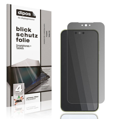 Displayschutz mit Blickschutzfilter-Effekt zur Unterstützung beim Schutz sensibler Daten