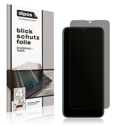 Blickschutzfolie von dipos passend für Symphony Z22, präziser Zuschnitt und blasenfrei montiert