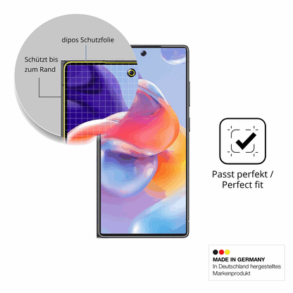 Besonders flexibler Displayschutz mit Anti-Shock-Schicht im Materialmix