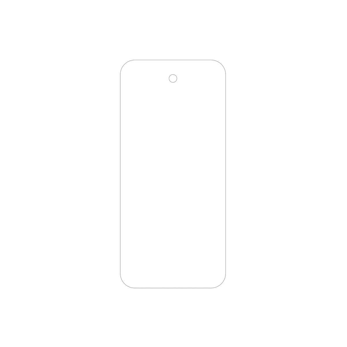 dipos Displayschutz für BLKE Max Mini-Smartphone 3.7 Zoll, mattierte Oberfläche, geringe Dicke und perfekte Passform