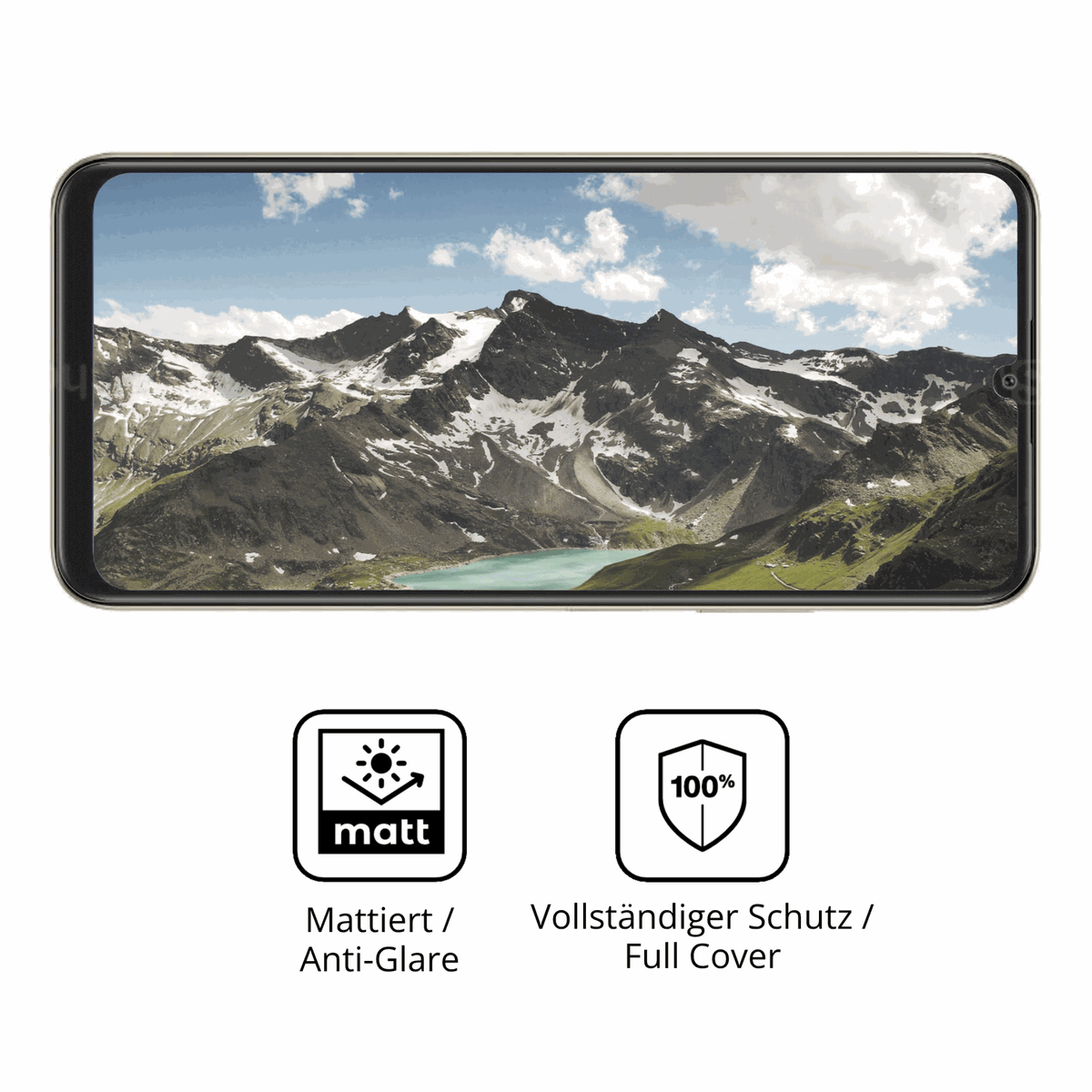 Flexible TPU-Folie passend zugeschnitten für BLU Bold K12, vollständige Abdeckung
