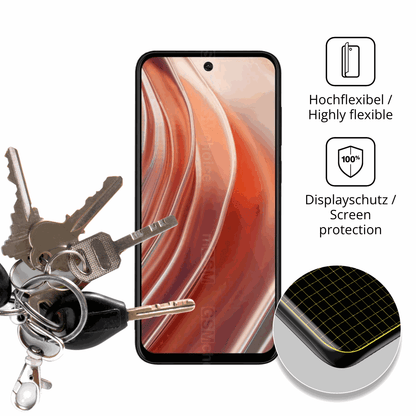 dipos Displayschutz für BLU G45, transparente Oberfläche, geringe Dicke und perfekte Passform