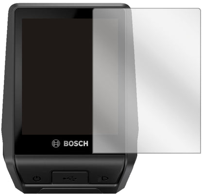 BoschNyon BUI350 (2021) mit aufgebrachter dipos Displayschutzfolie, glasklare Darstellung ohne Einschränkungen