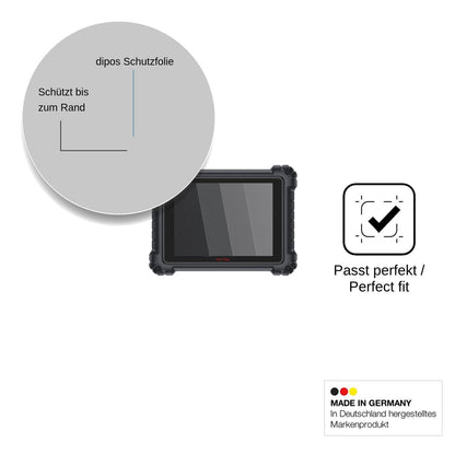 Blickschutzfolie für Autel MaxiSys MS909 S2 matt Schutzfolie Privacy