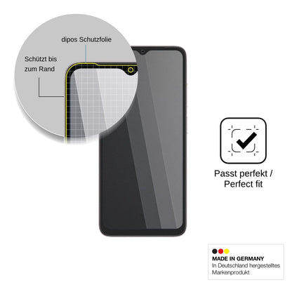 Blickschutzfolie für Doogee Note 60 matt Schutzfolie Privacy