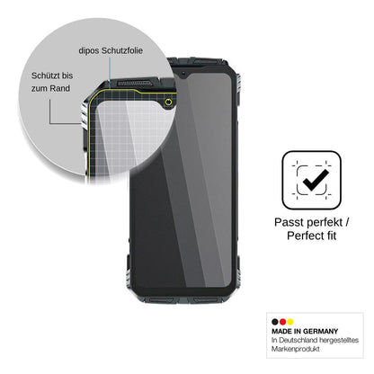 Blickschutzfolie für Doogee S118 Plus matt Schutzfolie Privacy