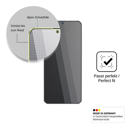 Blickschutzfolie für FOXIONO Reno5 matt Schutzfolie Privacy