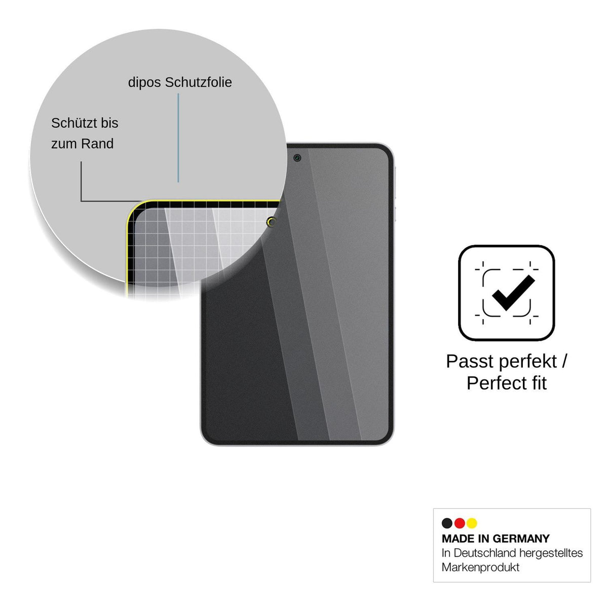 Blickschutzfolie für Honor Win Pad matt Schutzfolie Privacy