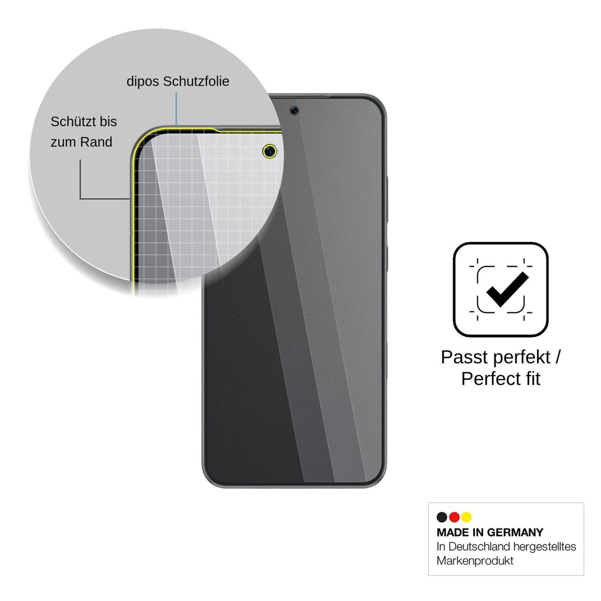 Blickschutzfolie für Honor Win2 matt Schutzfolie Privacy