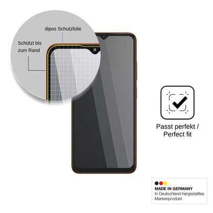Blickschutzfolie für Itel A300C matt Schutzfolie Privacy