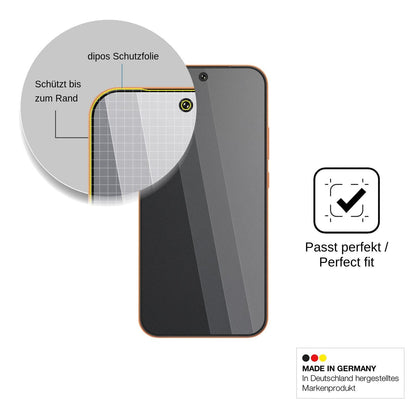 Blickschutzfolie für Oppo K14 Plus matt Schutzfolie Privacy