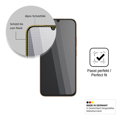 Blickschutzfolie für Realme C01 matt Schutzfolie Privacy