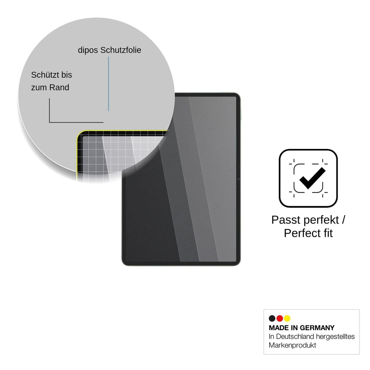 Blickschutzfolie für Xiaomi Pad 9 Pro matt Schutzfolie Privacy