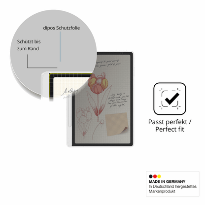 Schutz gegen Kratzer auf dem XP-Pen Magic Note Pad Glas durch Schlüssel oder Ähnliches