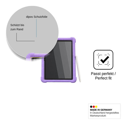 Blickschutzfolie für ZONKO Kinder Tablet 10 matt Schutzfolie Privacy
