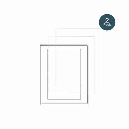 2x 9H Schutzfolie matt für BUCHER automation JetView 1010 Panzerfolie