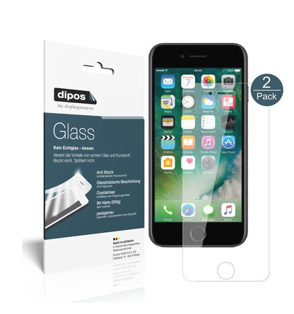1x 9H Schutzfolie für Apple iPhone 8 Plus Panzerfolie