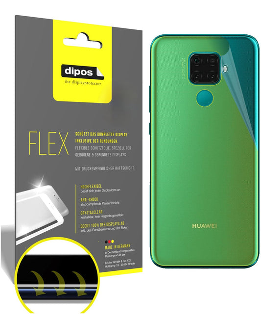 2x 3D Full Cover Schutzfolie für Huawei nova 5z Rückseite