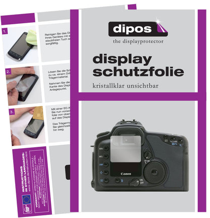 2x Schutzfolie klar für Canon Eos 10D Display-Schutzfolie