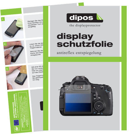 2x Schutzfolie matt für Canon EOS 60D Display-Schutzfolie