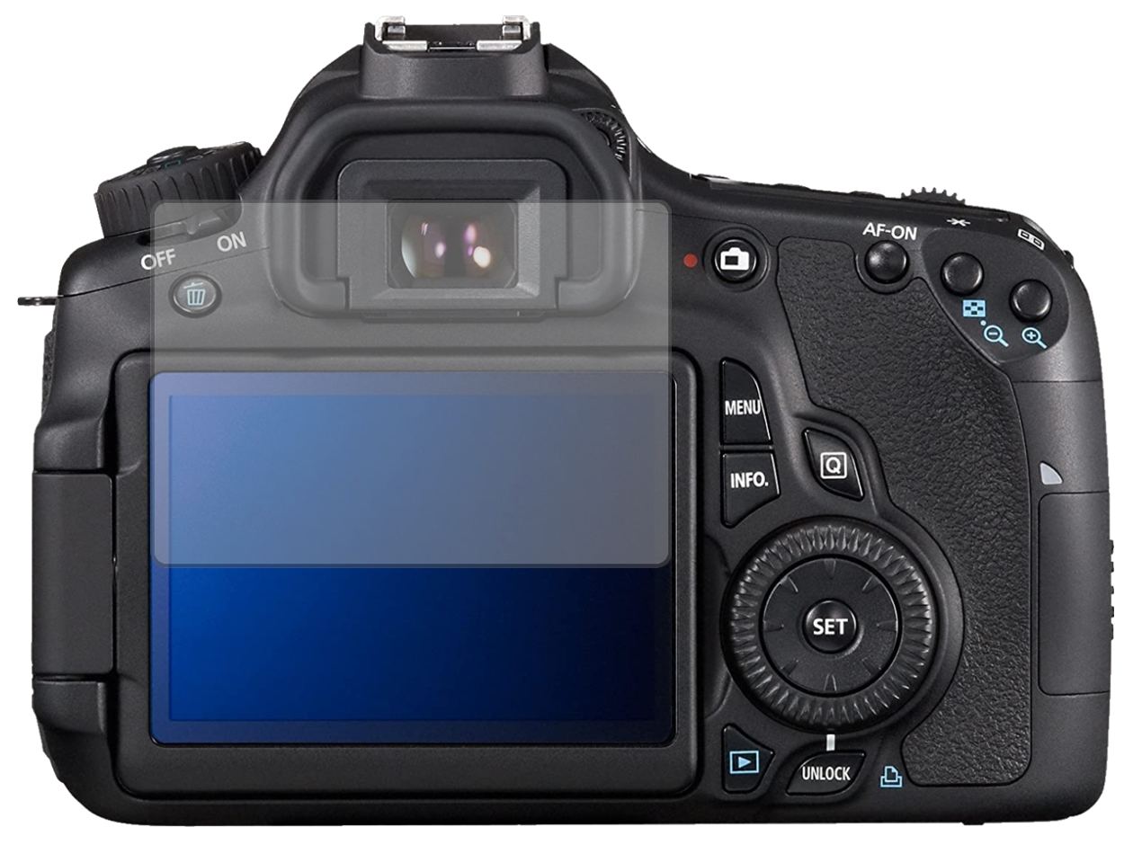 2x Schutzfolie matt für Canon EOS 60D Display-Schutzfolie