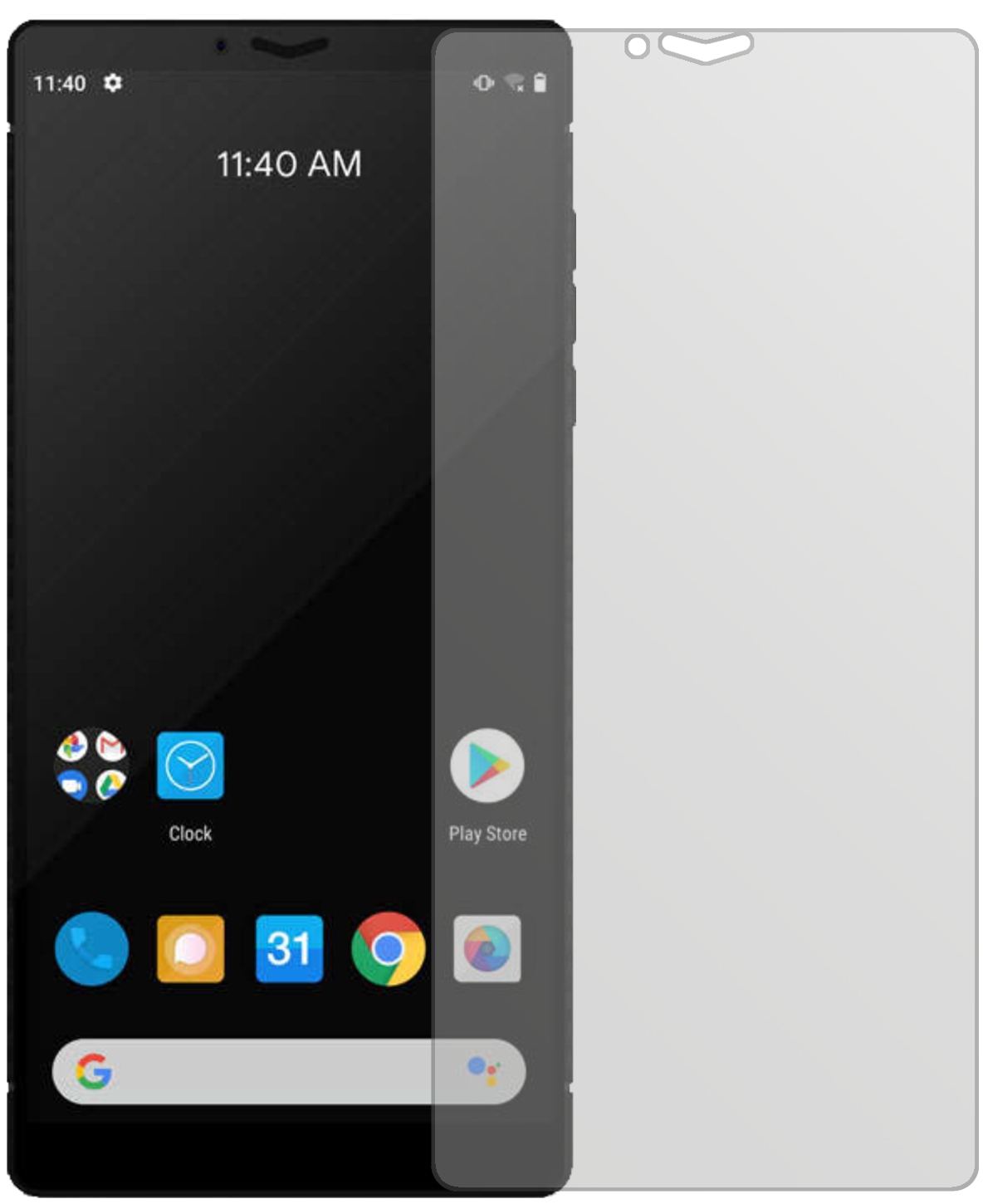 Carbon1 Mark II mit aufgebrachter dipos Displayschutzfolie, die lästige Fingerabdrücke minimiert