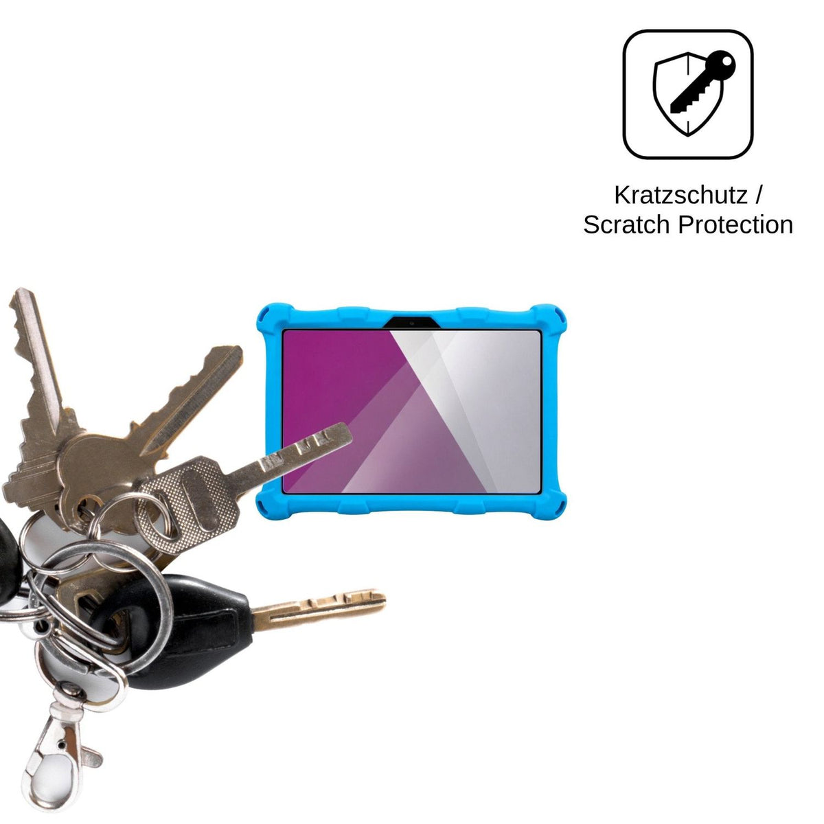 2x Schutzfolie klar für AngelTech XL Pro Display-Schutzfolie