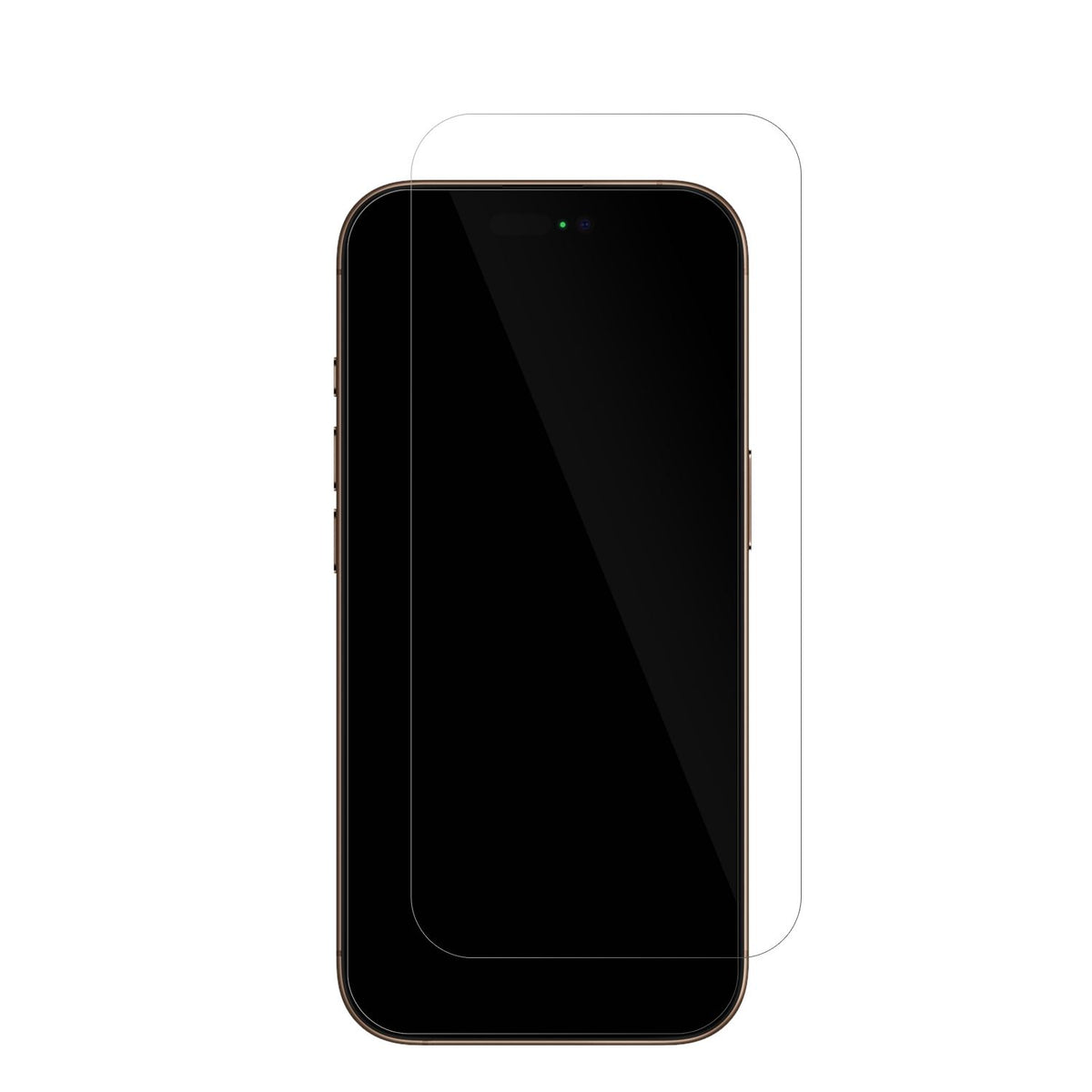 Dünne und klare Folie passend zugeschnitten für Apple iPhone 16 Pro