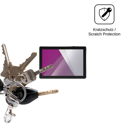 2x Schutzfolie klar für AWOW Tablet 10.1 Display-Schutzfolie