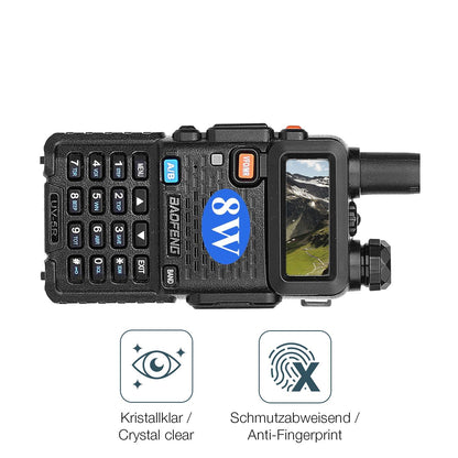 Flexible TPU-Folie passend zugeschnitten für BAOFENG BF UV-5R, vollständige Abdeckung