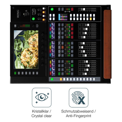 Flexible TPU-Folie passend zugeschnitten für Behringer Wing Compact, vollständige Abdeckung