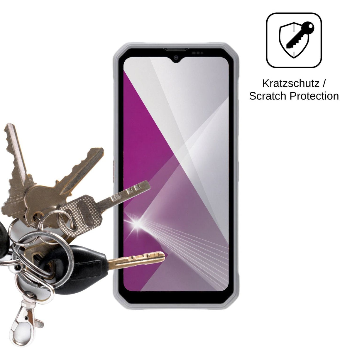 4x Schutzfolie klar für Blackview Marine 3 Display-Schutzfolie
